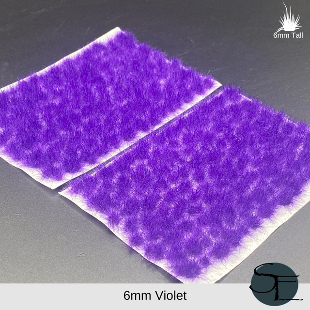 Shadow's Edge Tufts - 6mm Micro Self-Adhesive Tufts: Violet