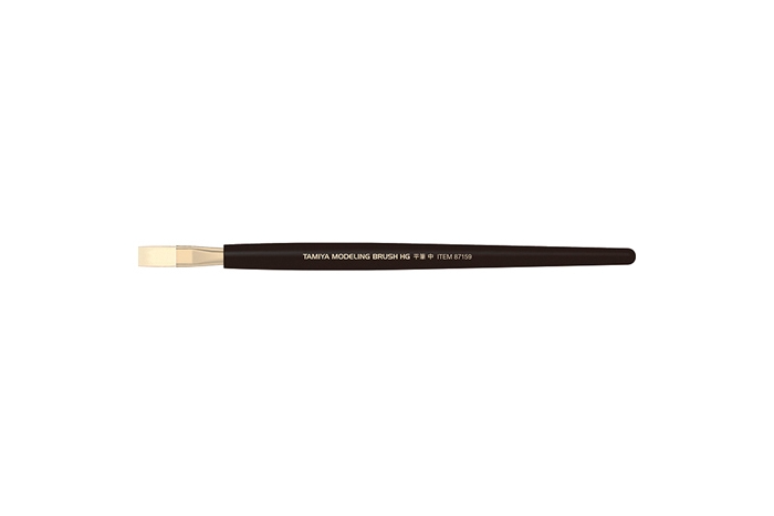 Tamiya Supplies - High-Quality Flat Brush: Medium