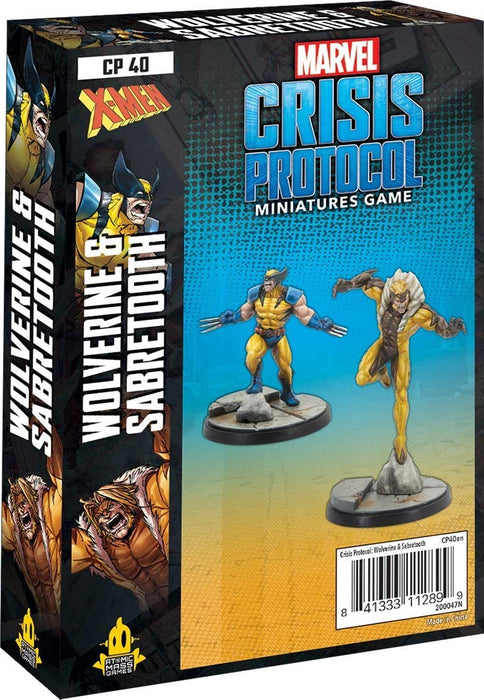 Marvel: Crisis Protocol - Wolverine and Sabertooth
