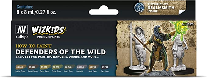 Vallejo - WizKids Premium Paints: Defenders of the Wild