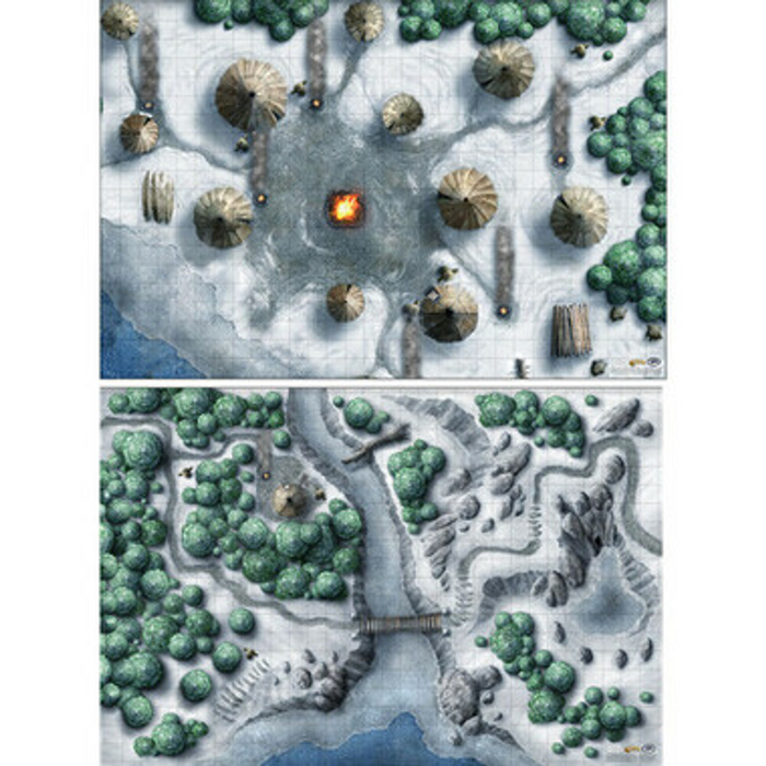 5th Edition: Icewind Dale - Encounter Map Set (2)