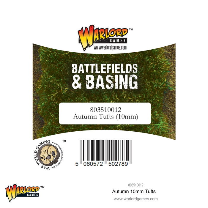 Warlord: Basing - Autumn 10mm Tufts