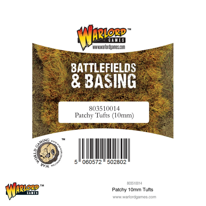 Warlord: Basing - Patchy 10mm Tufts