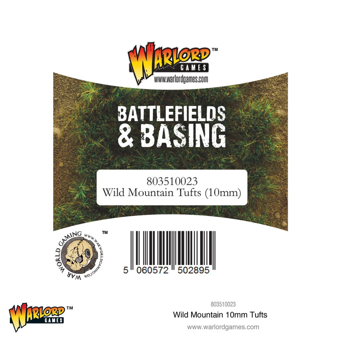 Warlord: Basing - Wild Mountain 10mm Tufts