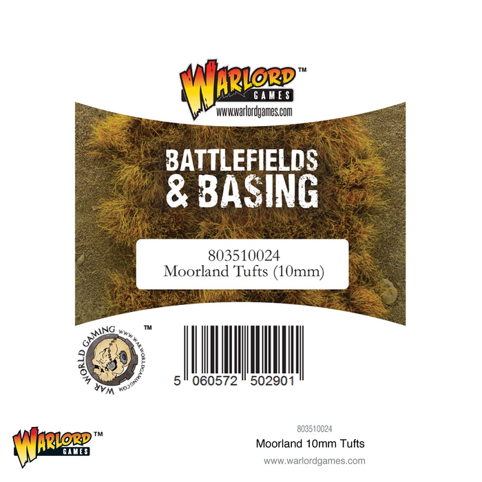 Warlord: Basing - Moorland 10mm Tufts