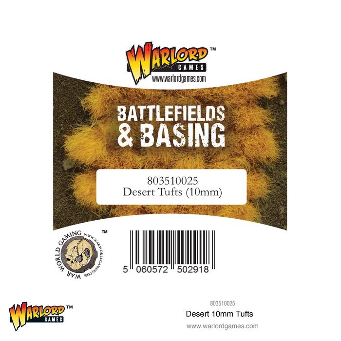 Warlord: Basing -  Desert 10mm Tufts