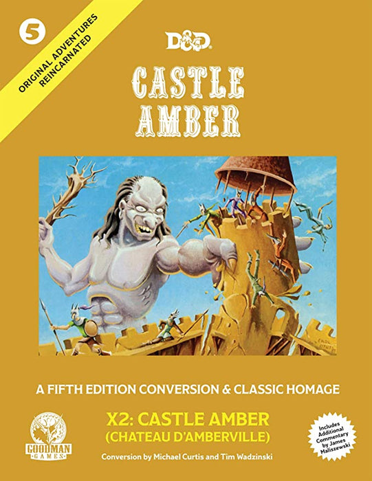 D&D 5th Edition Book: Original Adventures Reincarnated #5 - CASTLE AMBER