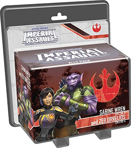 Star Wars: Imperial Assault - Sabine Wren and Zeb Orrelios