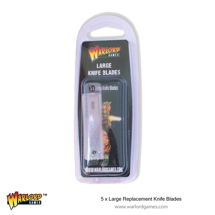 Warlord Games - Large Replacement Knife Blades x5