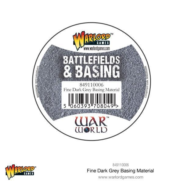 Warlord: Basing - Fine Dark Grey Basing Material