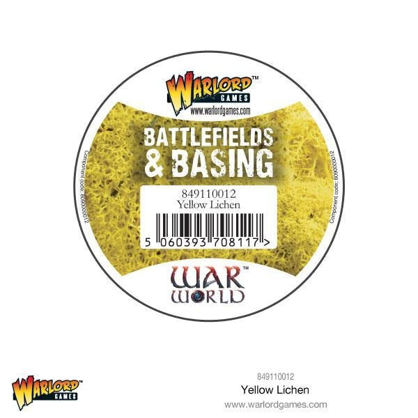 Warlord: Basing - Yellow Lichen