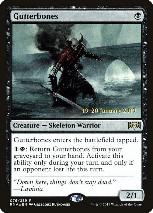 Gutterbones [Ravnica Allegiance Prerelease Promos]