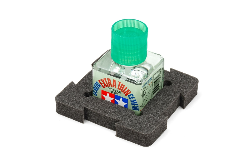 Tamiya Supplies - Square Bottle Holder (40 ml)