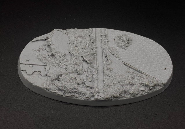 Shadow's Edge Scenic Resin Bases -90x52mm Void Station: Set A