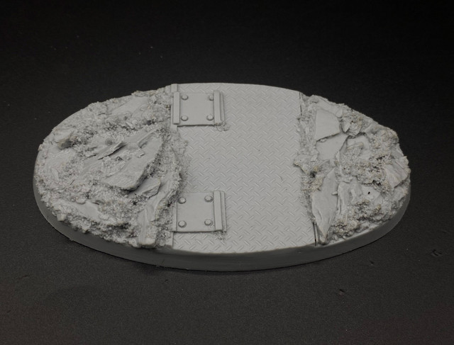 Shadow's Edge Scenic Resin Bases -90x52mm Void Station: Set B