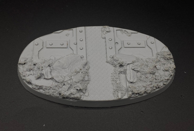 Shadow's Edge Scenic Resin Bases -90x52mm Void Station: Set C