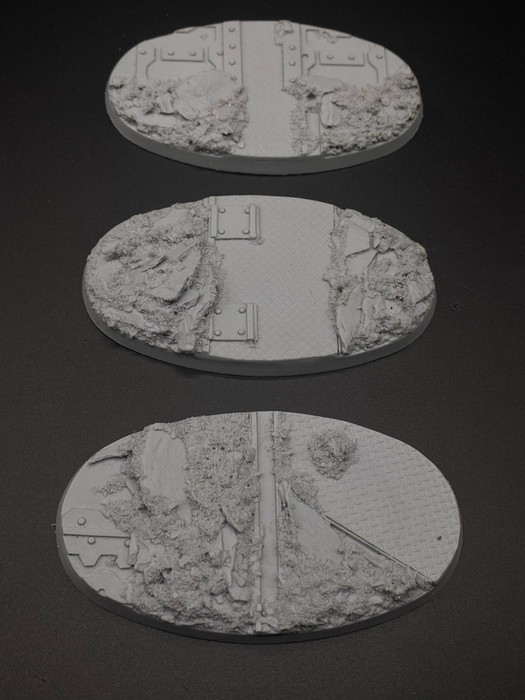 Shadow's Edge Scenic Resin Bases -90x52mm Set Void Station