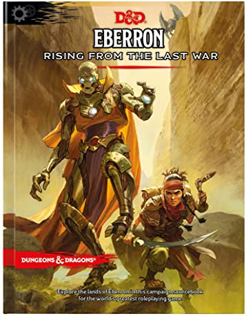 D&D 5th Edition Book: Eberron- Rising from the Last War