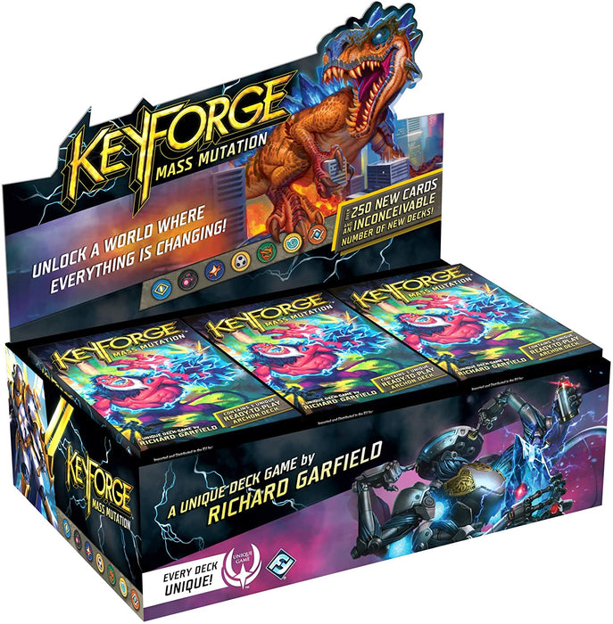 Keyforge - Mass Mutation: Deck Display