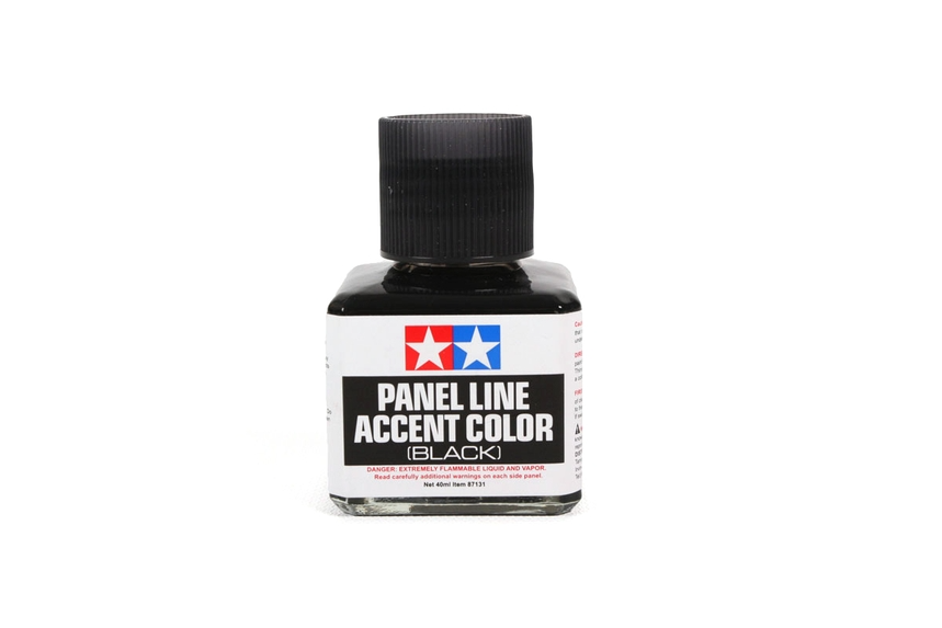 Tamiya Supplies - Panel Line Accent Color: Black