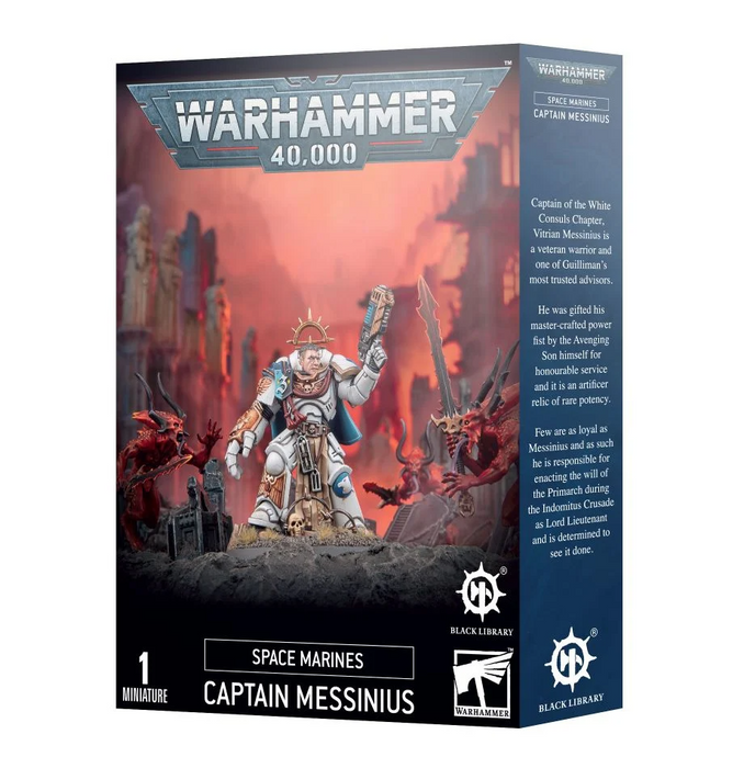 Space Marines - Captain Messinius