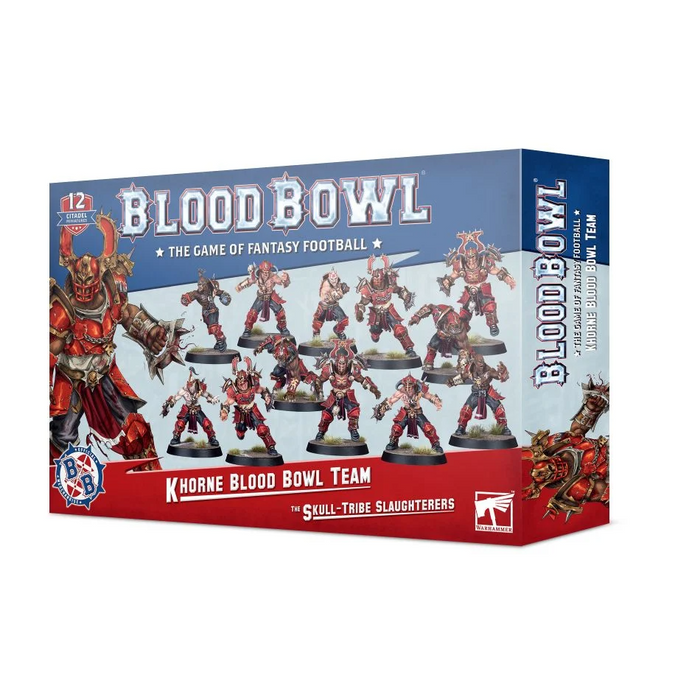 Blood Bowl - The Skull-Tribe Slaughterers - Khorne Team
