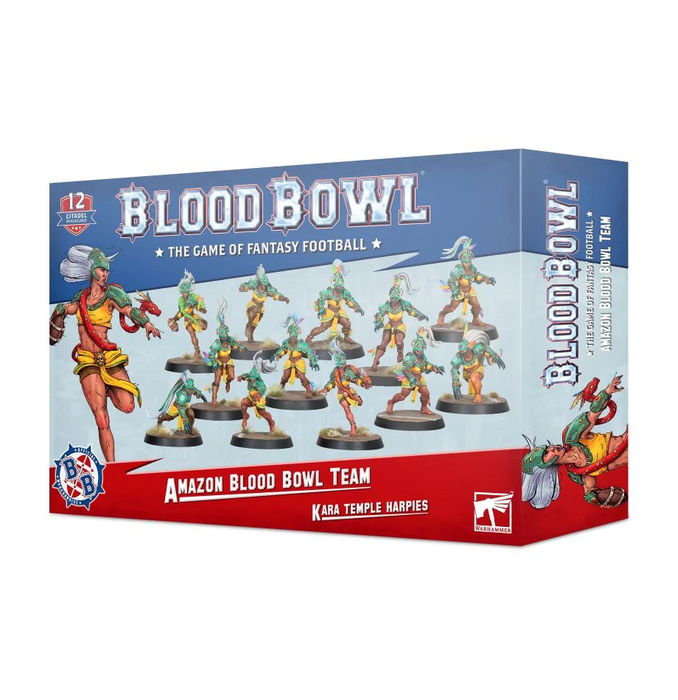 Blood Bowl - Amazon Blood Bowl Team - Kara Temple Harpies