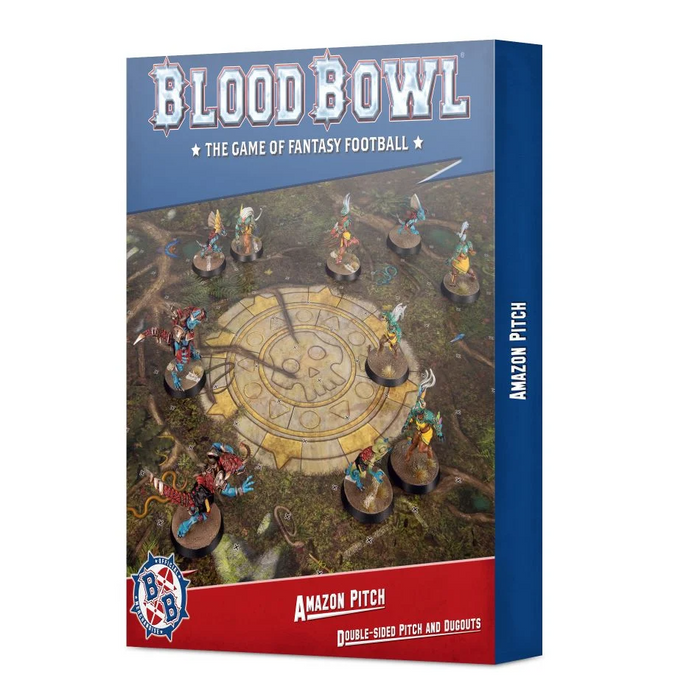 Blood Bowl - Amazon Team Pitch and Dugout