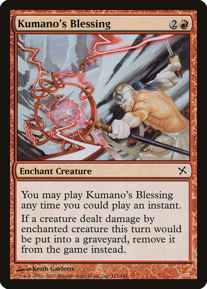 Kumano's Blessing [Betrayers of Kamigawa]