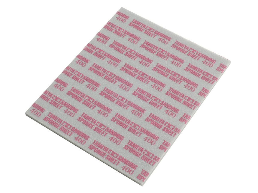 Tamiya Supplies - Sanding Sponge Sheet (400)