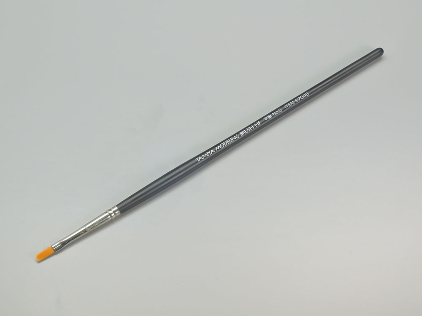 Tamiya Supplies - High Finish Flat Brush #0