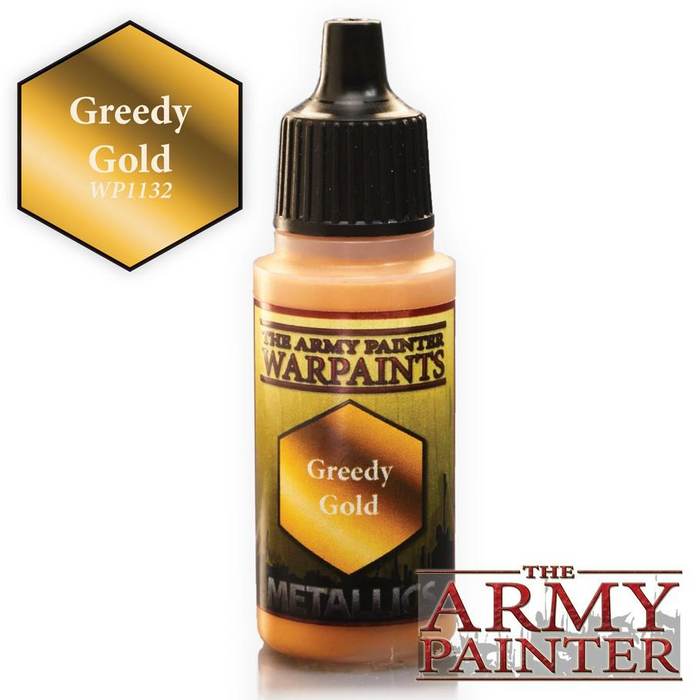 Army Painter: Warpaint - Metallic: Greedy Gold