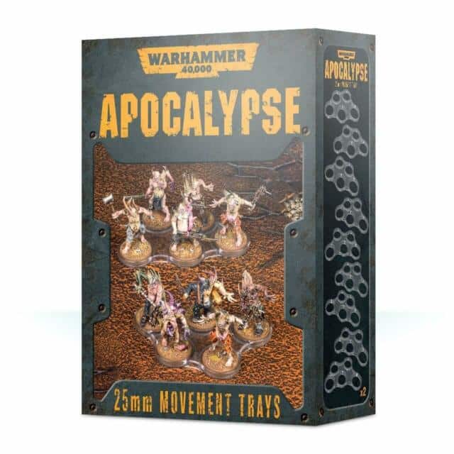 Warhammer 40K - Apocalypse 25mm Movement Trays