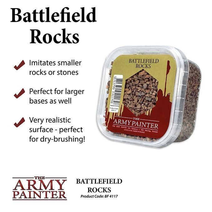 Army Painter: Basing - Battlefield Rocks