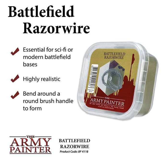 Army Painter: Basing - Battlefield Razorwire