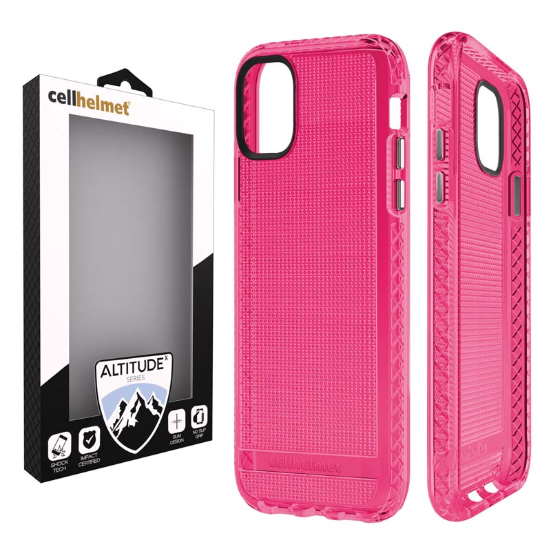 Cellhelmet Altitude X Case for Apple iPhone 11 Pro Max (Pink)