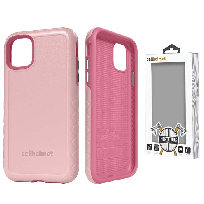 Cellhelmet Fortitude Case for Apple iPhone 11 Pro Max (Pink Magnolia)