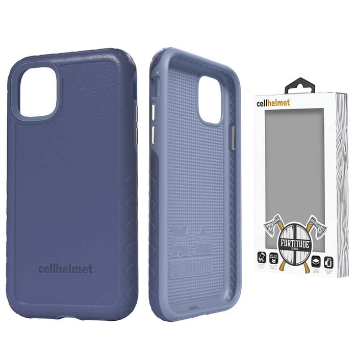 Cellhelmet Fortitude Case for Apple iPhone 11 Pro Max (Slate Blue)