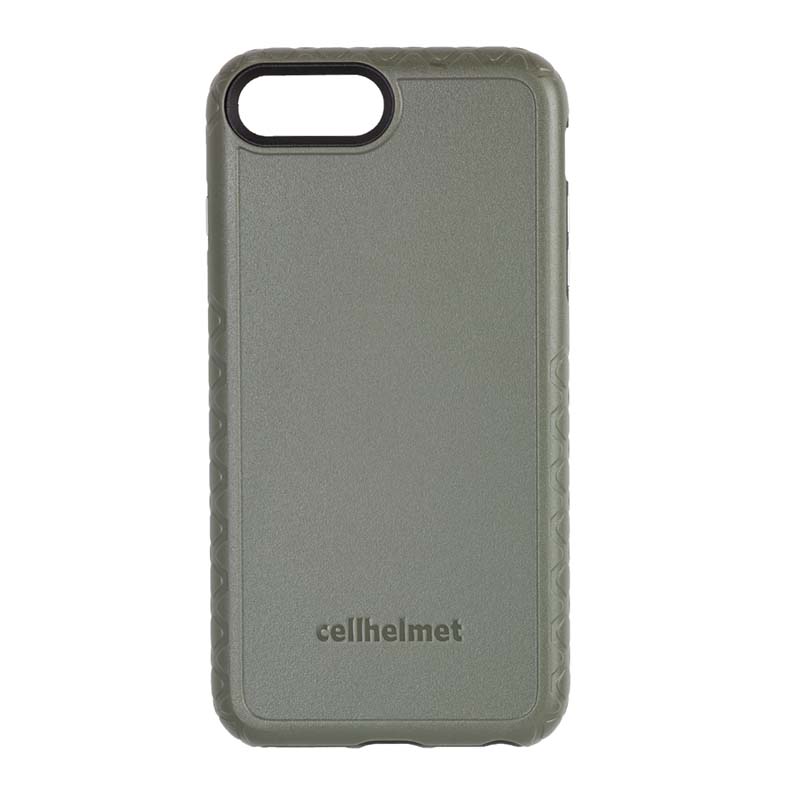Cellhelmet Fortitude Case for Apple iPhone 6 Plus, 6S Plus, 7 Plus, & 8 Plus (Olive Drab Green)