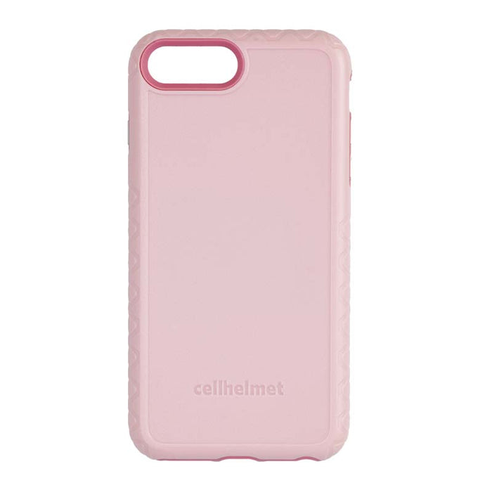Cellhelmet Fortitude Case for Apple iPhone 6 Plus, 6S Plus, 7 Plus, & 8 Plus (Pink Magnolia)
