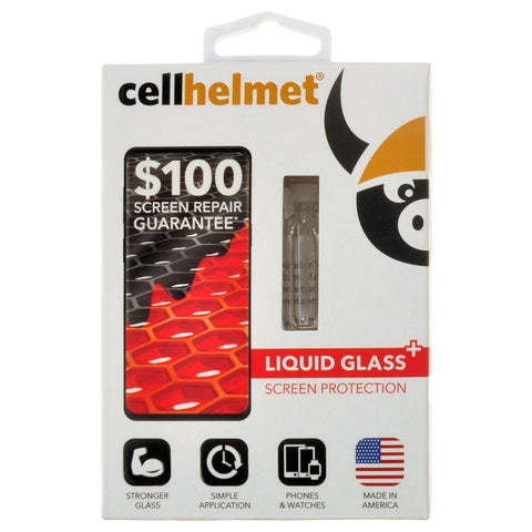 Cellhelmet Liquid Glass+ Screen Protector for Phones ($100 Repair Guarantee)