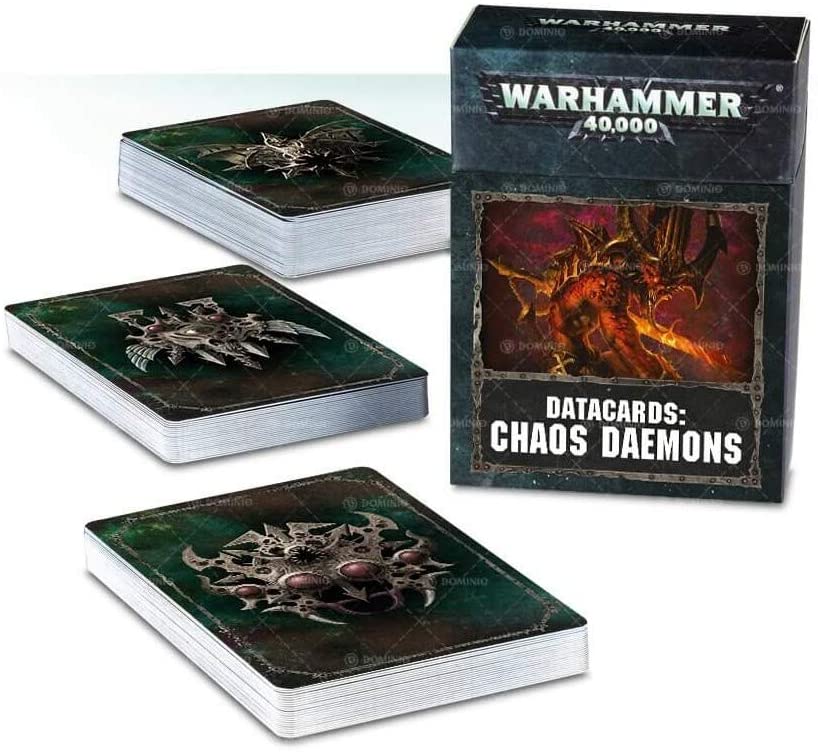 Chaos Daemons - Datacards