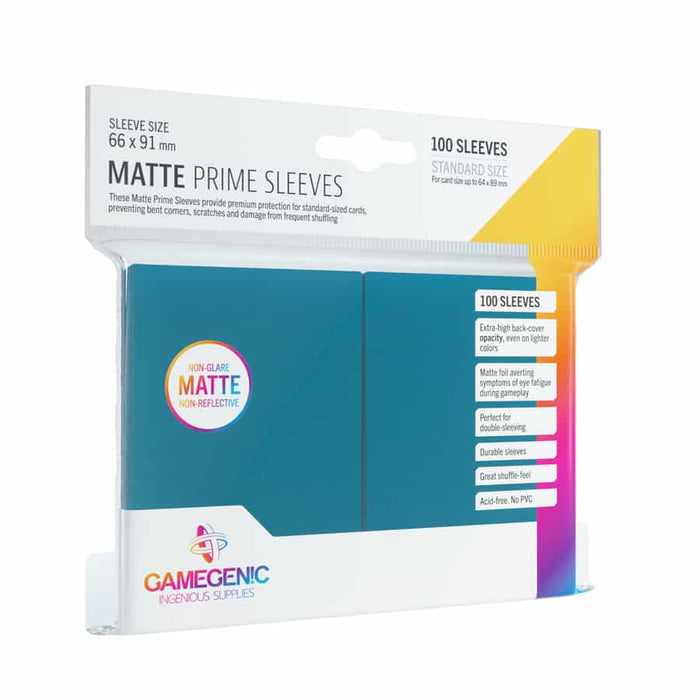 Gamegenic - Matte Prime Card Sleeves: Blue