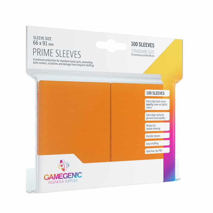 Gamegenic - Prime Card Sleeves: Orange