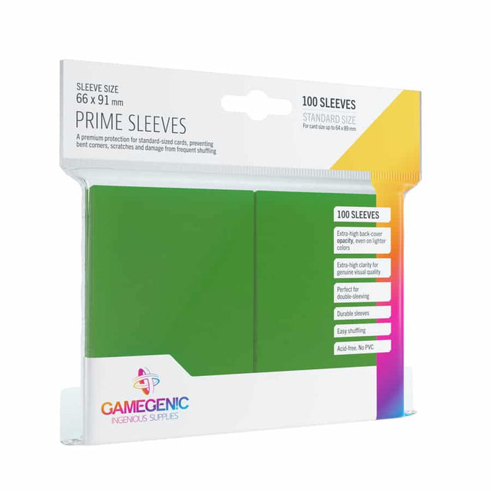 Gamegenic - Prime Card Sleeves: Green