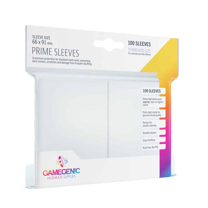 Gamegenic - Prime Card Sleeves: White