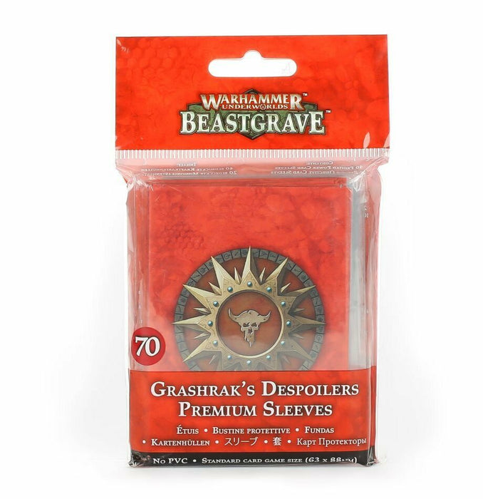 Warhammer Underworlds - Beastgrave: Grashrak's Despoilers Premium Sleeves