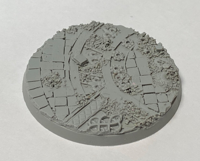 Shadow's Edge Scenic Resin Bases - 60mm Rosarium: Set B