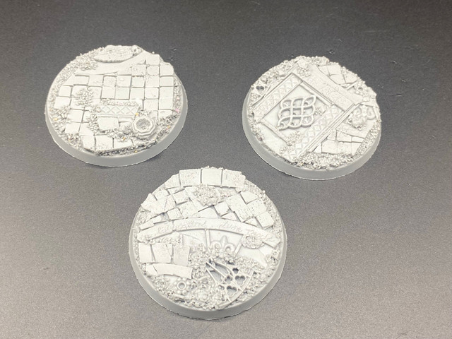 Shadow's Edge Scenic Resin Bases - 50mm Rosarium: Set B