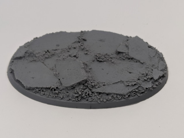 Shadow's Edge Scenic Resin Bases - 105 x 70mm Urban Rubble